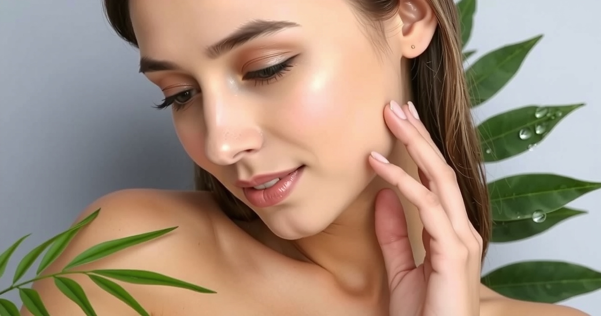 Natural anti-aging skincare for women